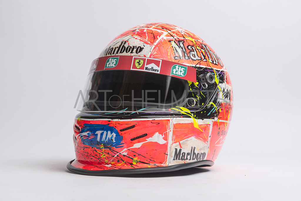 Michael Schumacher 2000 Art Custom Full-Size 1:1 Replica Helmet by 