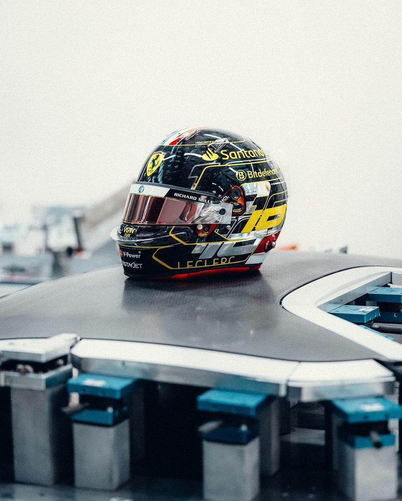 Casque Charles Leclerc échelle 1/5 Monza 2023 Collection