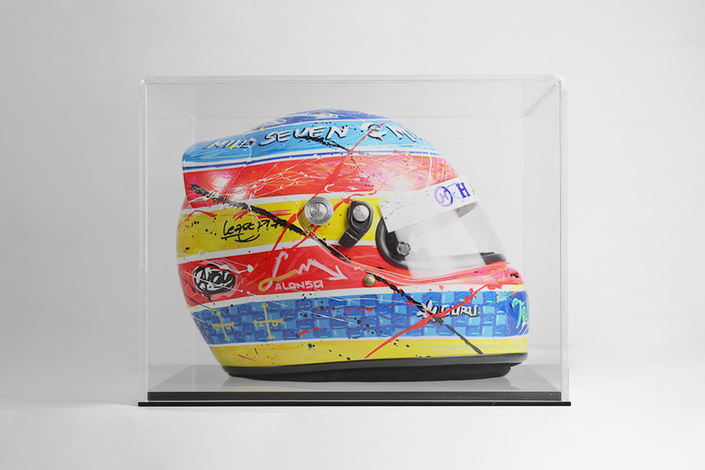 Fernando Alonso 2005 Art Custom Full-Size 1:1 Replica Helmet by Montesano.