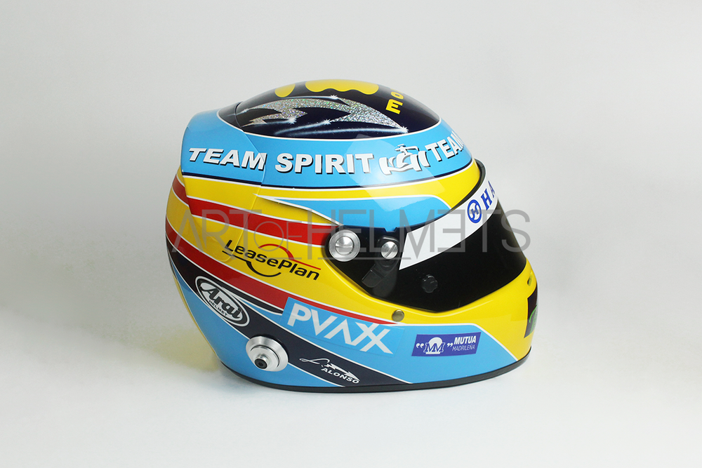 Fernando Alonso 2006 "Team Spirit" F1 World Champion Full-Size 1:1 Replica Helmet