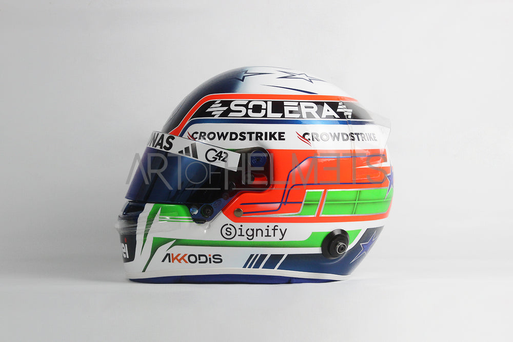 Kimi Antonelli 2025 F1 Full-Size 1:1 Replica Helmet