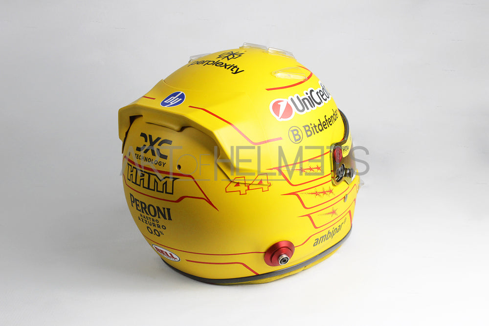Lewis Hamilton 2025 F1 Season Full-Size 1:1 Replica Helmet (Updated)