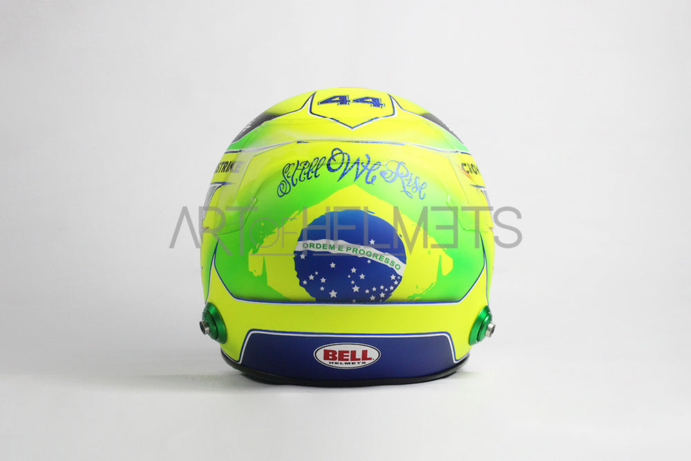 Lewis Hamilton 2024 F1 Brazilian GP Full-Size 1:1 Replica Helmet