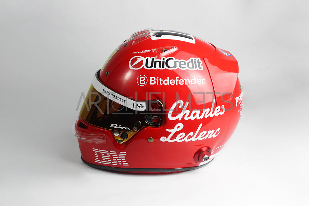 Charles Leclerc 2025 F1 Monza GP Special Full-Size 1:1 Replica Helmet