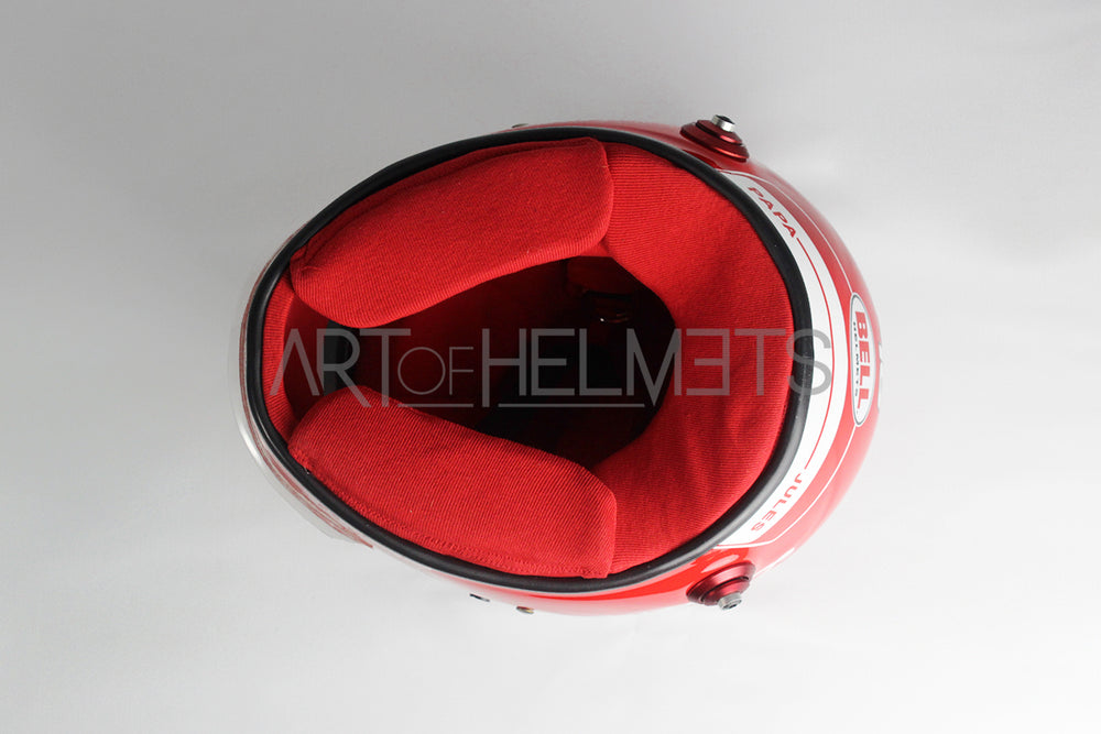 Charles Leclerc 2025 F1 Monza GP Special Full-Size 1:1 Replica Helmet