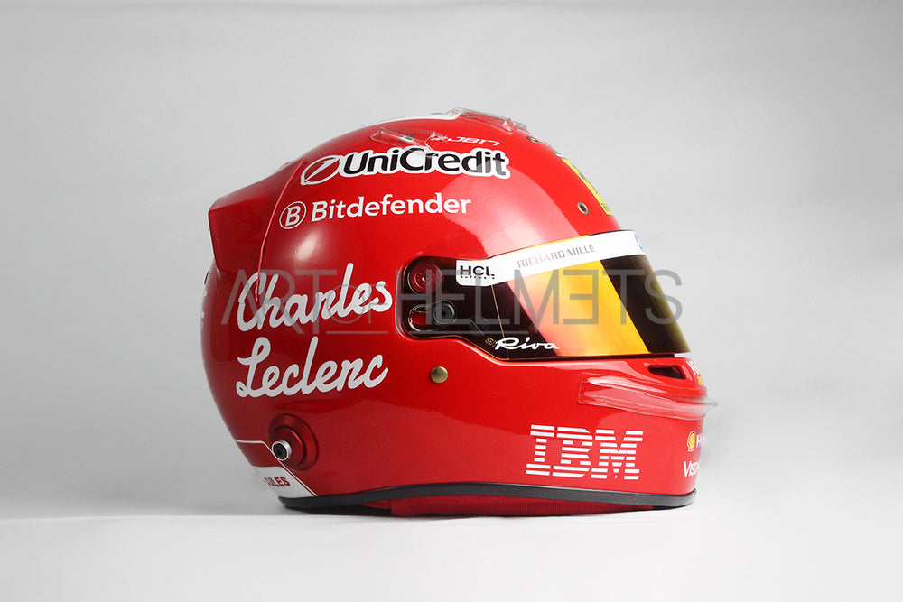 Charles Leclerc 2025 F1 Monza GP Special Full-Size 1:1 Replica Helmet