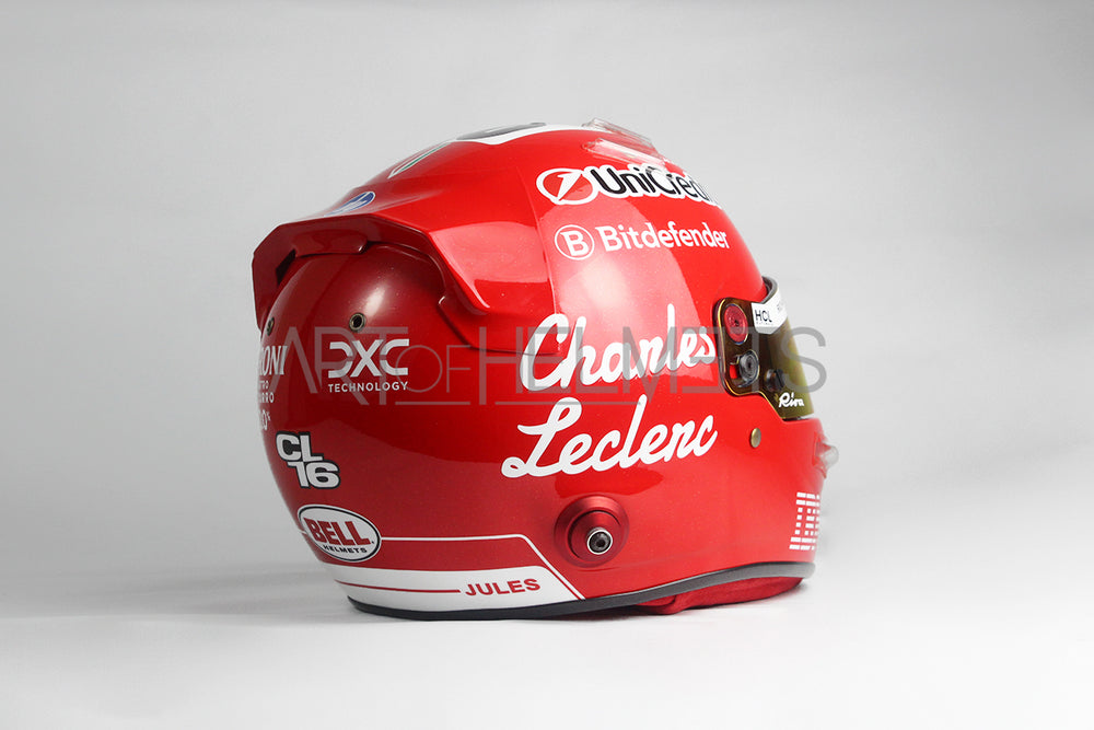 Charles Leclerc 2025 F1 Monza GP Special Full-Size 1:1 Replica Helmet