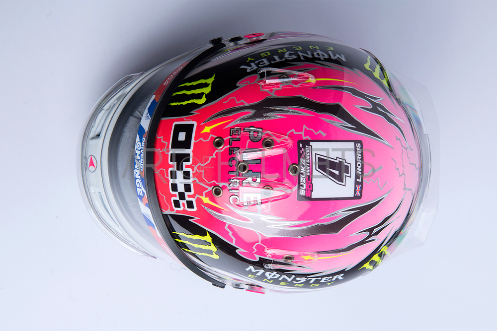 Lando Norris 2024 Suzuka GP F1 Full-Size 1:1 Replica Helmet