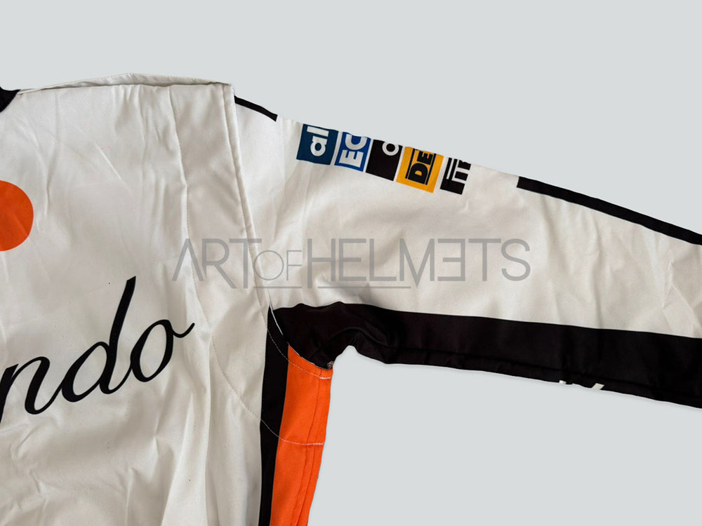 Lando Norris 2025 Monaco Grand Prix F1 Race Suit Replica