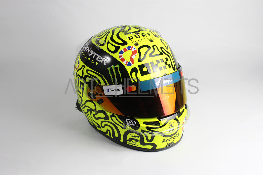 Lando Norris 2025 Silverstone GP F1 Full-Size 1:1 Replica Helmet