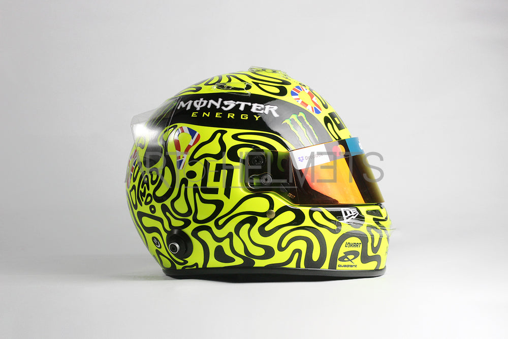 Lando Norris 2025 Silverstone GP F1 Full-Size 1:1 Replica Helmet