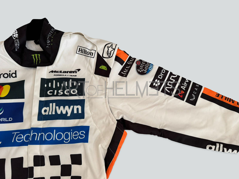 Lando Norris 2025 Monaco Grand Prix F1 Race Suit Replica