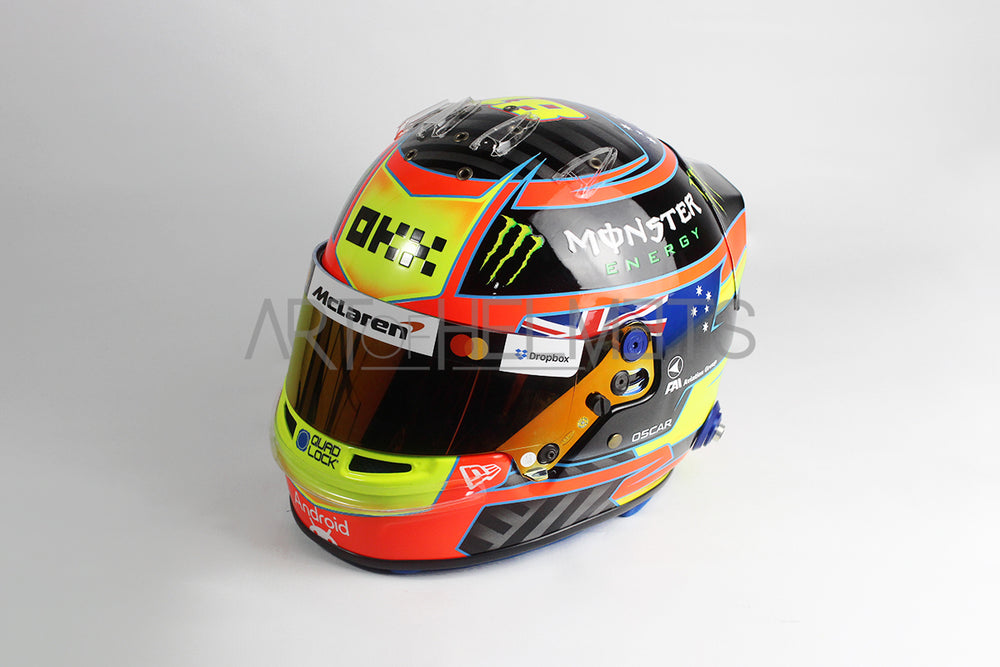 Oscar Piastri 2025 Regular Season F1 Full-Size 1:1 Replica Helmet