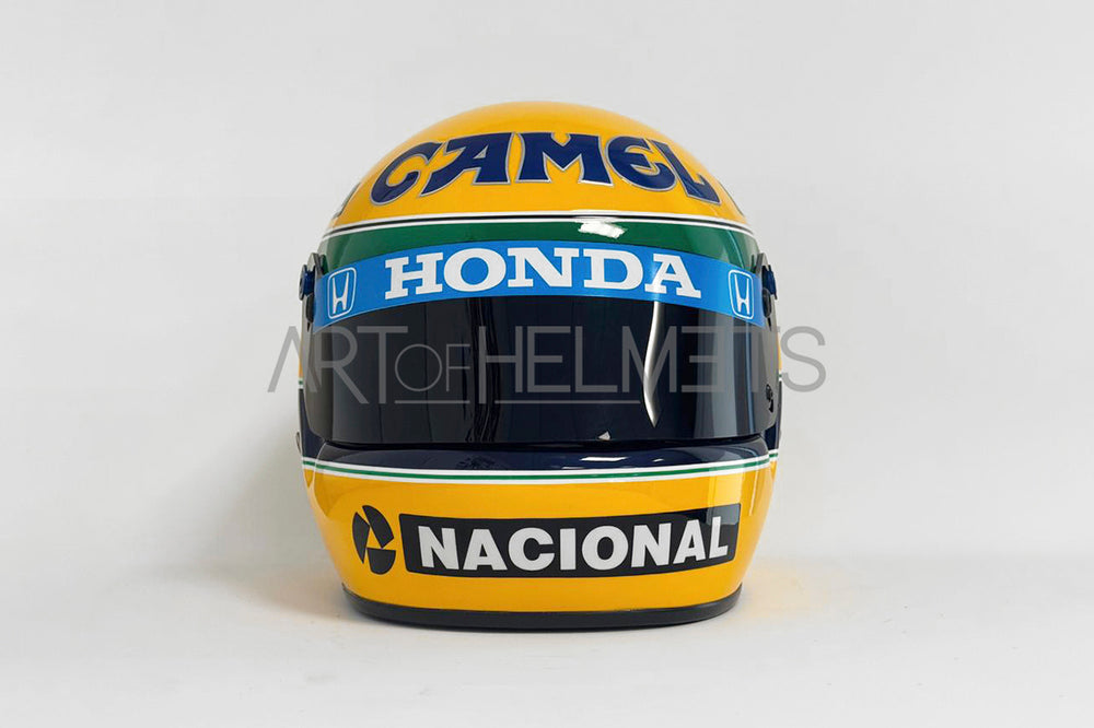 Ayrton Senna 1987 F1 Full-Size 1:1 Replica Helmet