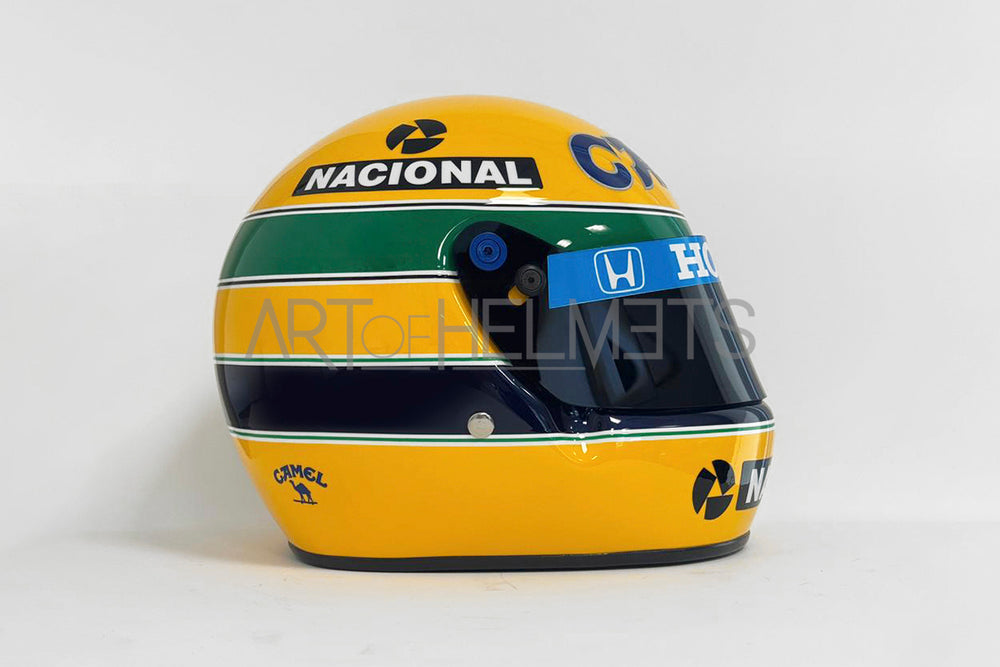 Ayrton Senna 1987 F1 Full-Size 1:1 Replica Helmet