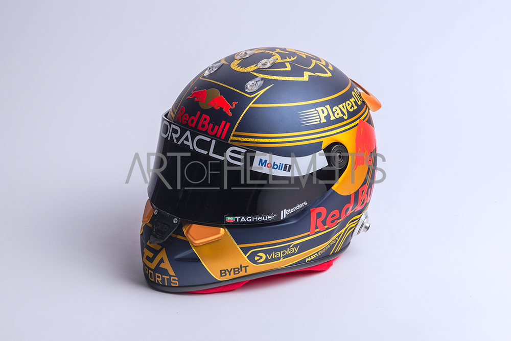 MV 2023 F1 Triple Crown World Champion Full-Size 1:1 Replica Helmet