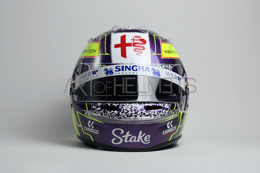 Zhou Guanyu 2023 F1 Full-Size 1:1 Replica Helmet