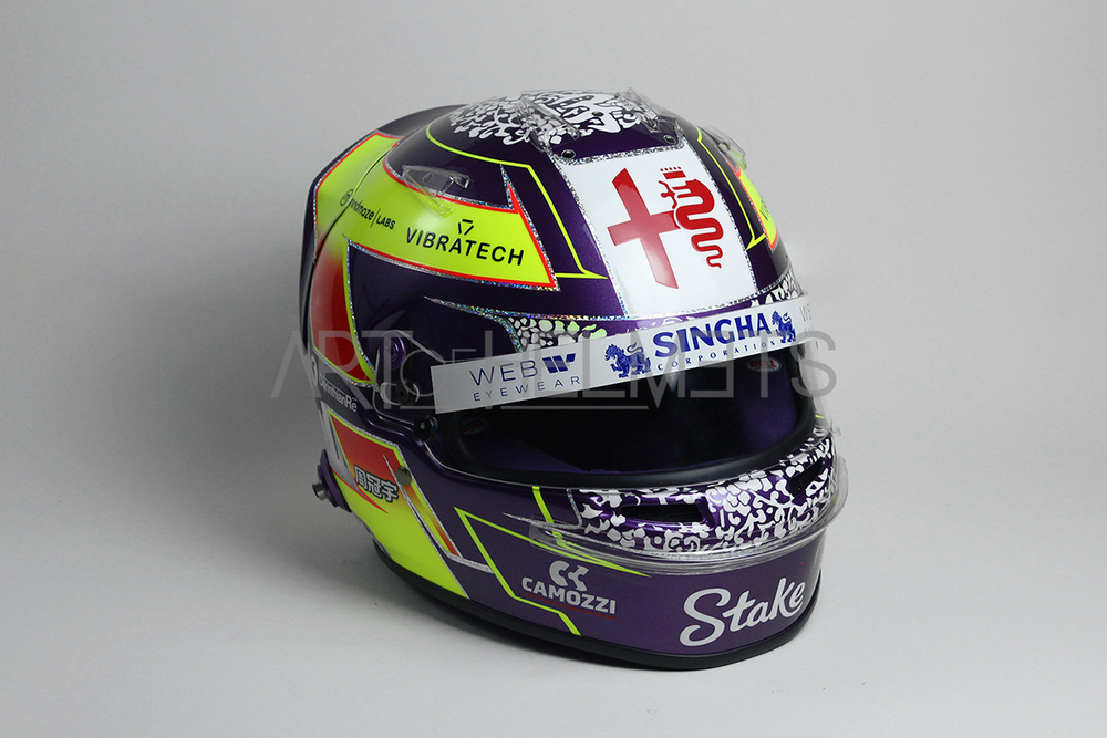 Zhou Guanyu 2023 F1 Full-Size 1:1 Replica Helmet