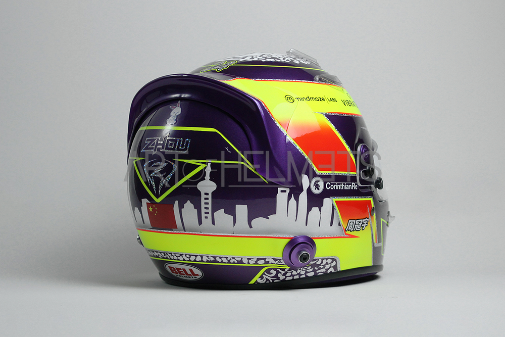 Zhou Guanyu 2023 F1 Full-Size 1:1 Replica Helmet