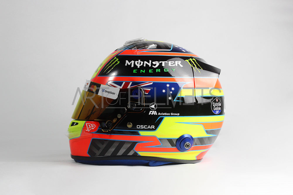 Oscar Piastri 2025 Regular Season F1 Full-Size 1:1 Replica Helmet