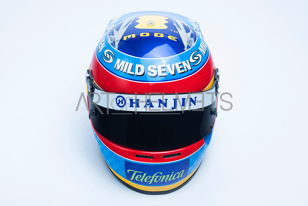Fernando Alonso 2005 F1-Weltmeister in voller Größe 1:1 Helm-Replik