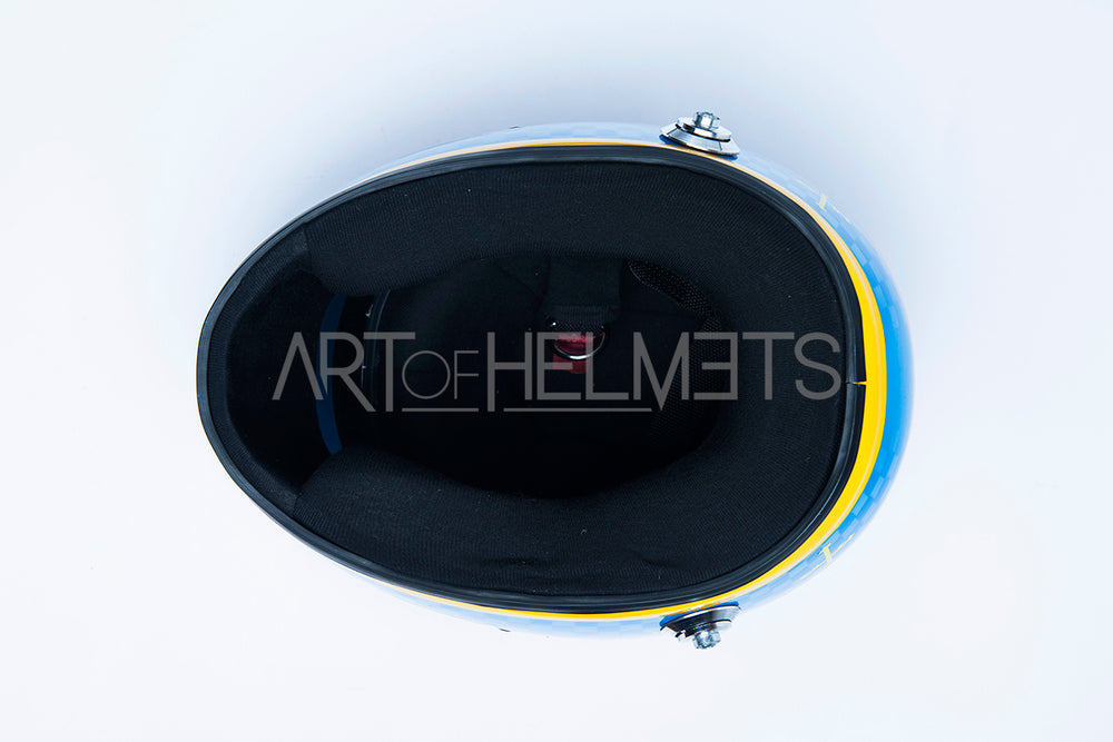 Fernando Alonso 2005 F1-Weltmeister in voller Größe 1:1 Helm-Replik