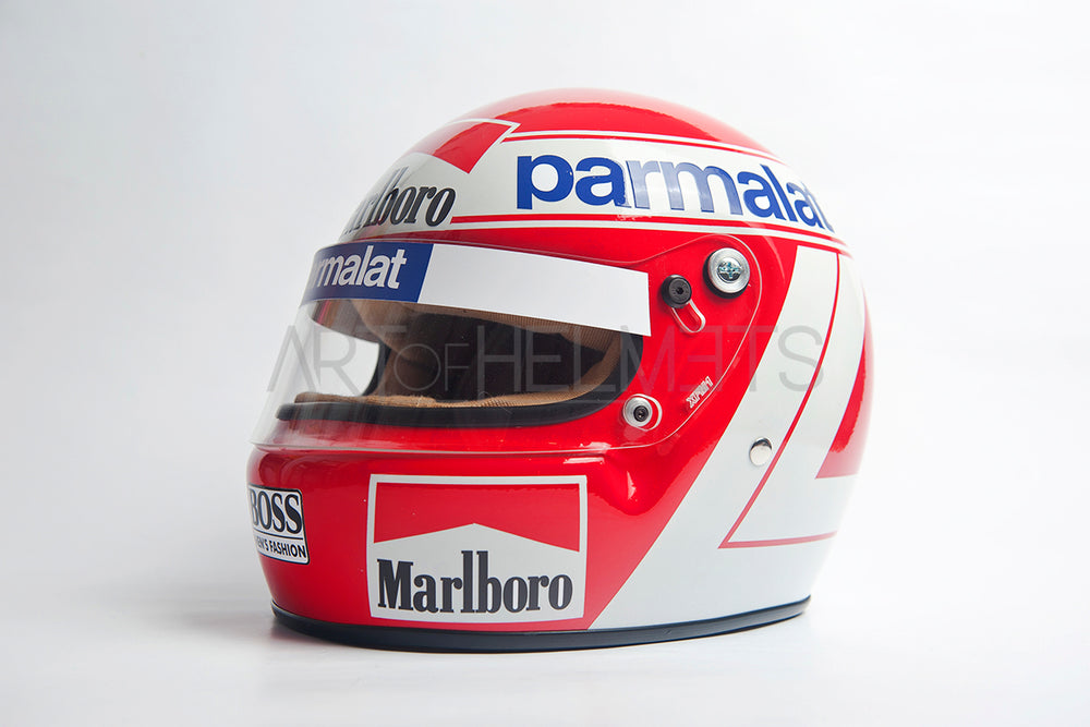Niki Lauda 1984 Full-Size 1:1 Replikat Helm