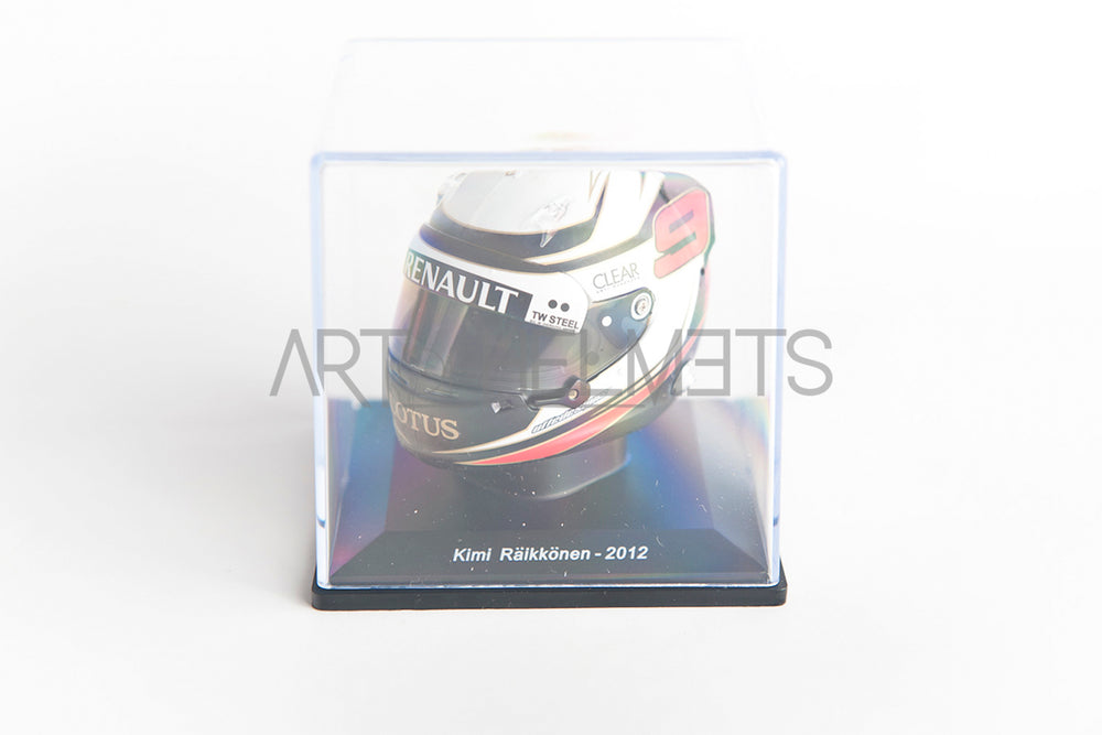 Kimi Räikkönen 2012 Mini 1:5 Maßstab Replikat Helm