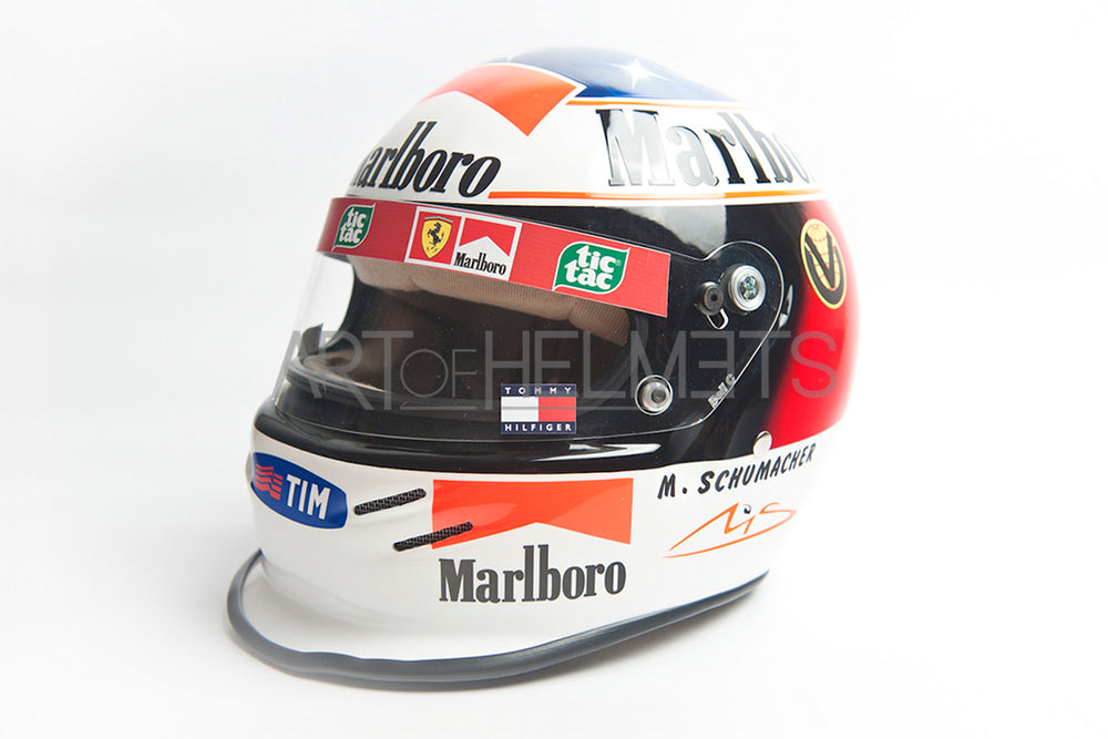 Michael Schumacher 1999 Vollformatige 1:1 Replik des Helmes