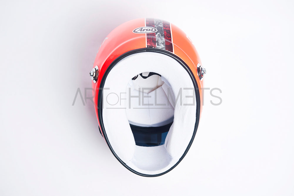 Sebastian Vettel 2019 Monaco Grand Prix Full-Size 1:1 Replikat Helm