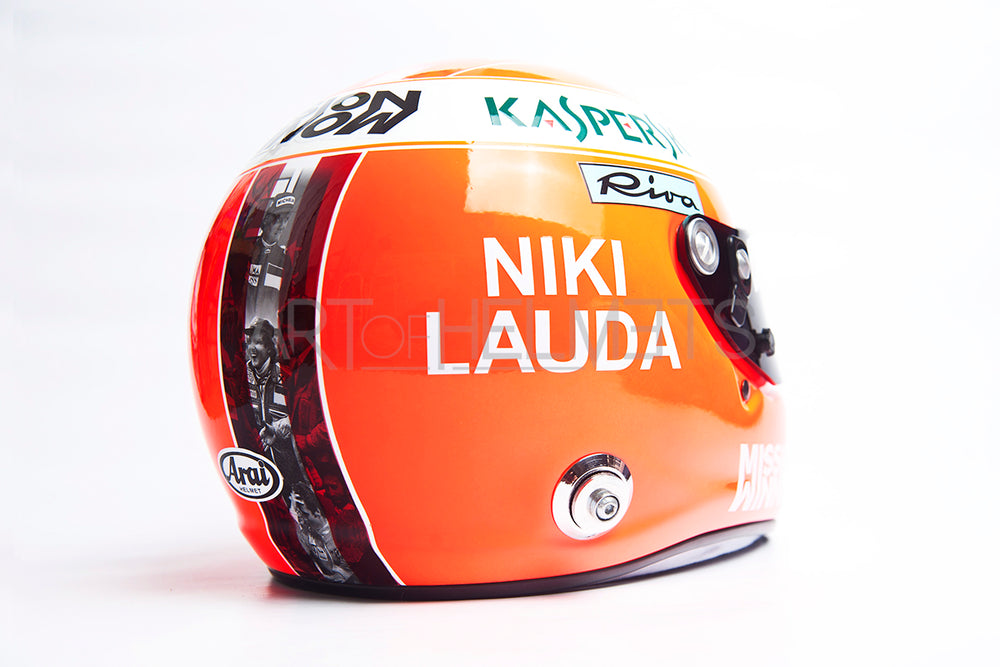 Sebastian Vettel 2019 Monaco Grand Prix Full-Size 1:1 Replikat Helm