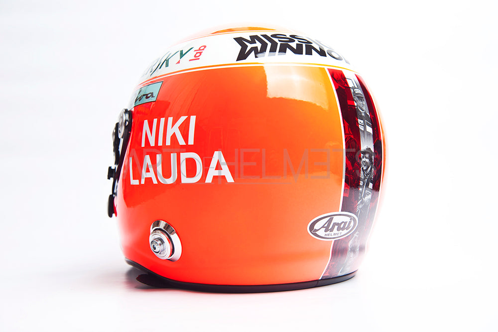 Sebastian Vettel 2019 Monaco Grand Prix Full-Size 1:1 Replikat Helm