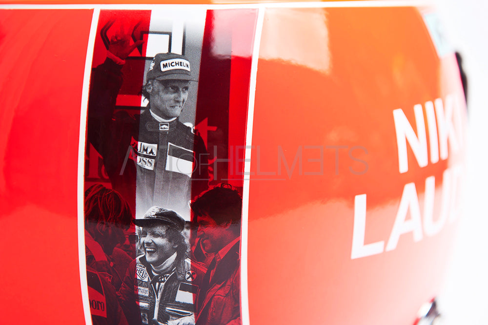 Sebastian Vettel 2019 Monaco Grand Prix Full-Size 1:1 Replikat Helm