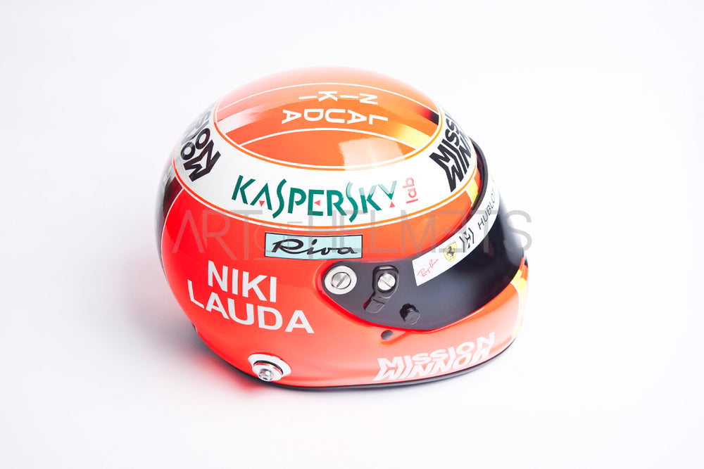 Sebastian Vettel 2019 Monaco Grand Prix Full-Size 1:1 Replikat Helm