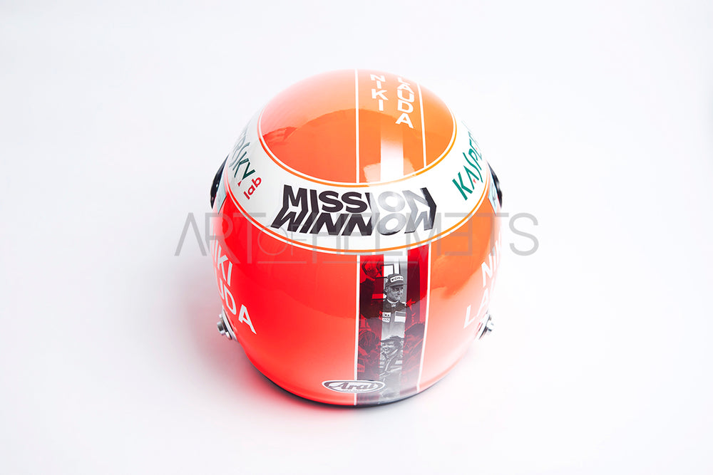 Sebastian Vettel 2019 Monaco Grand Prix Full-Size 1:1 Replikat Helm