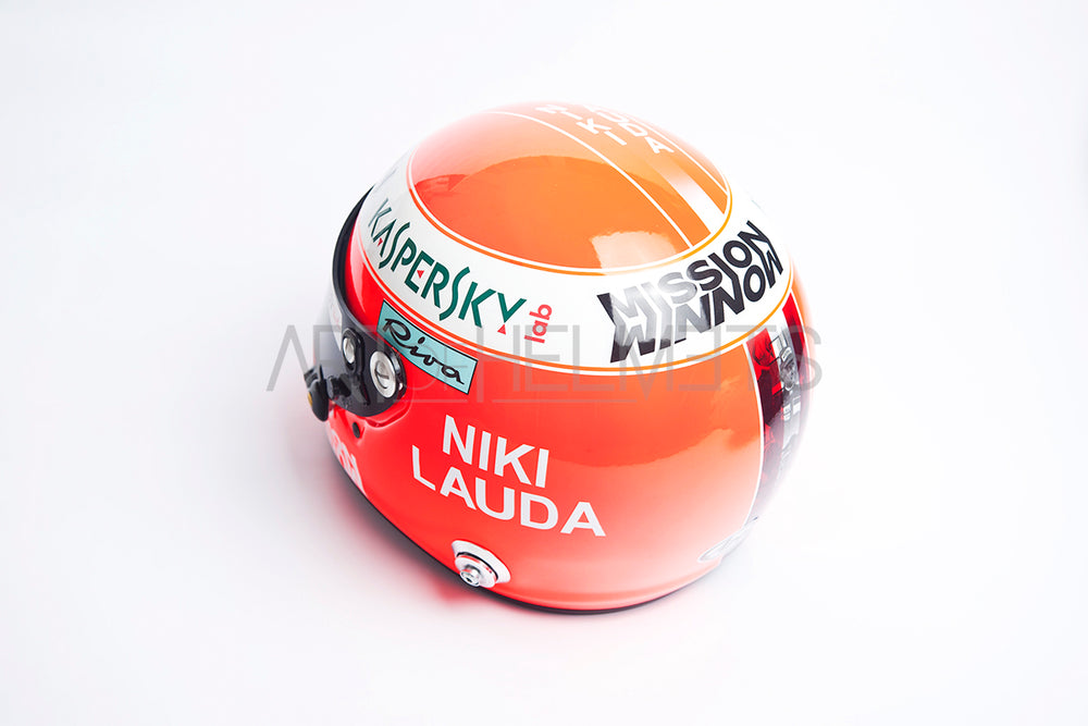 Sebastian Vettel 2019 Monaco Grand Prix Full-Size 1:1 Replikat Helm