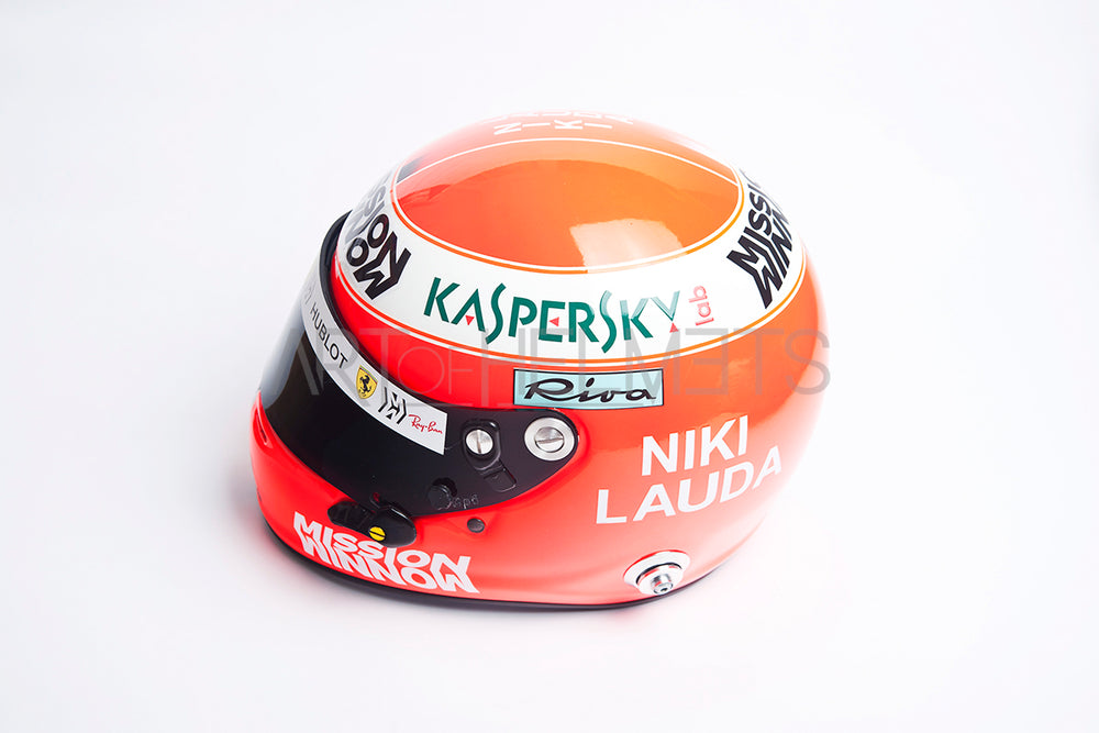 Sebastian Vettel 2019 Monaco Grand Prix Full-Size 1:1 Replikat Helm