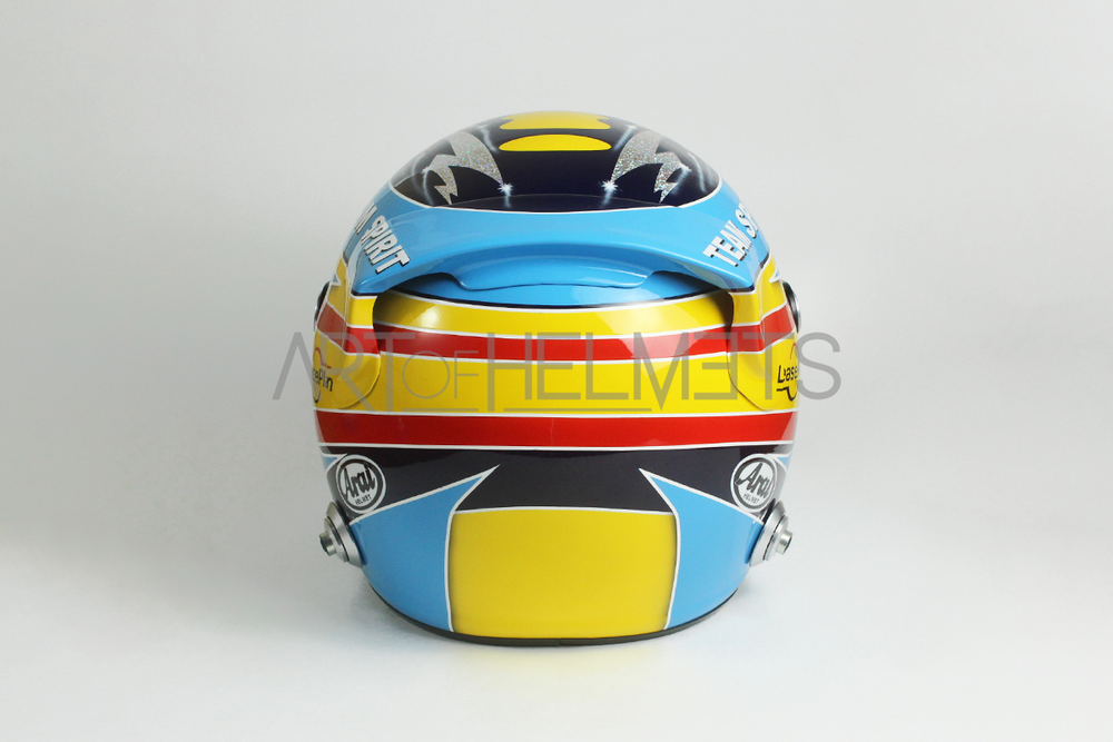 Fernando Alonso 2006 "Team Spirit" F1 World Champion Full-Size 1:1 Replica Helmet