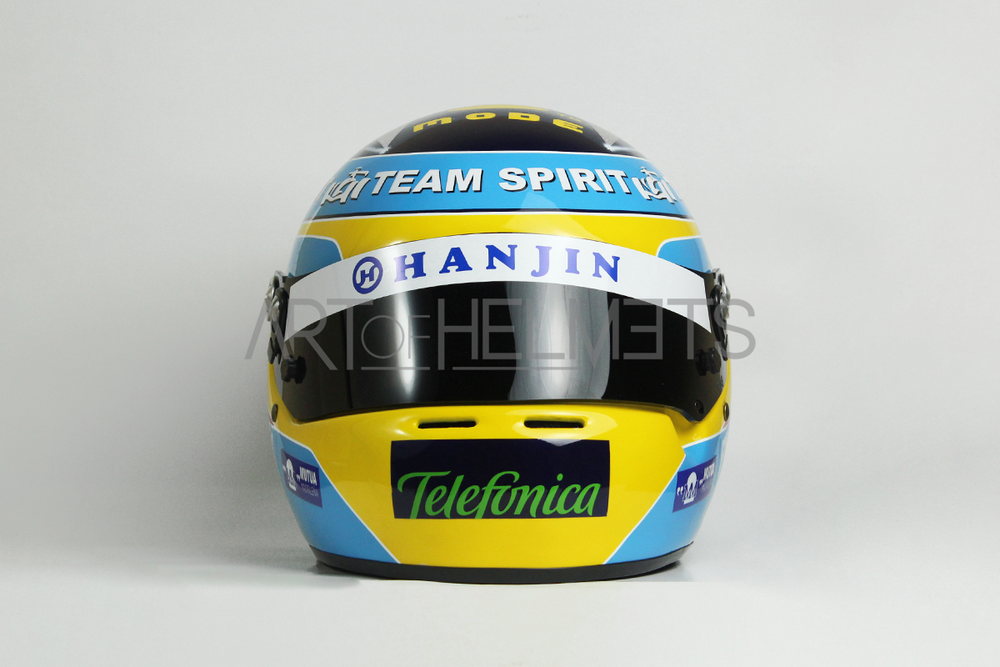 Fernando Alonso 2006 "Team Spirit" F1 World Champion Full-Size 1:1 Replica Helmet