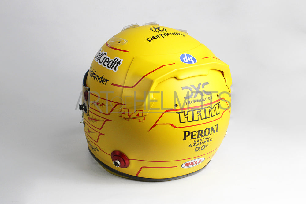 Lewis Hamilton 2025 F1 Season Full-Size 1:1 Replica Helmet (Updated)