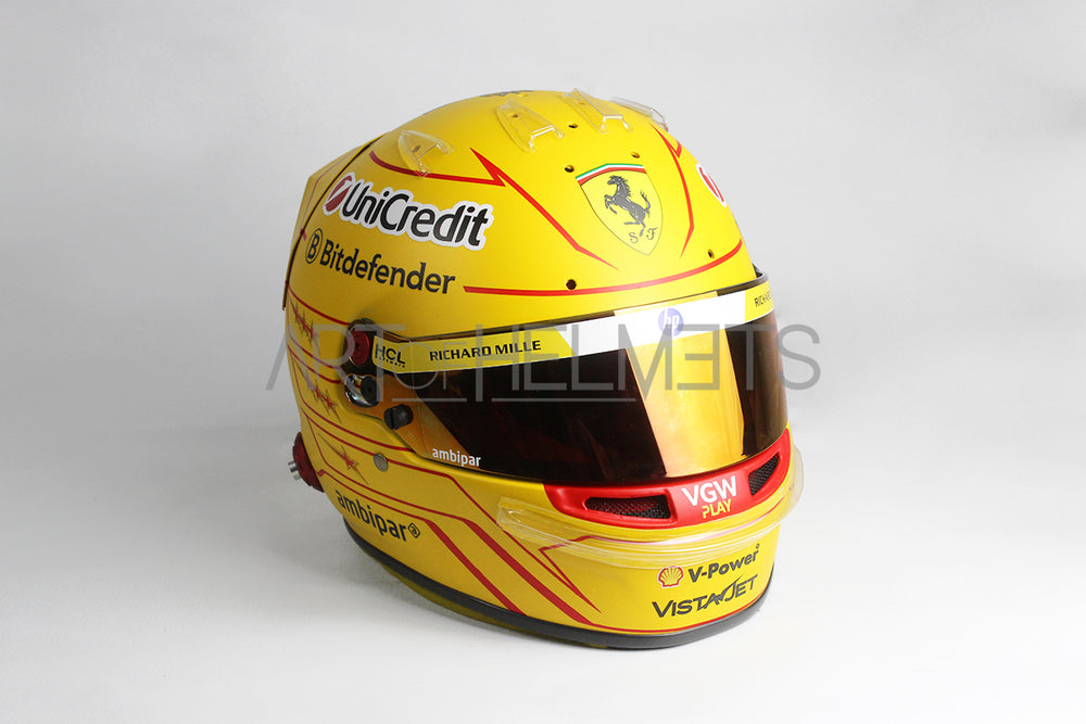 Lewis Hamilton 2025 F1 Season Full-Size 1:1 Replica Helmet (Updated)