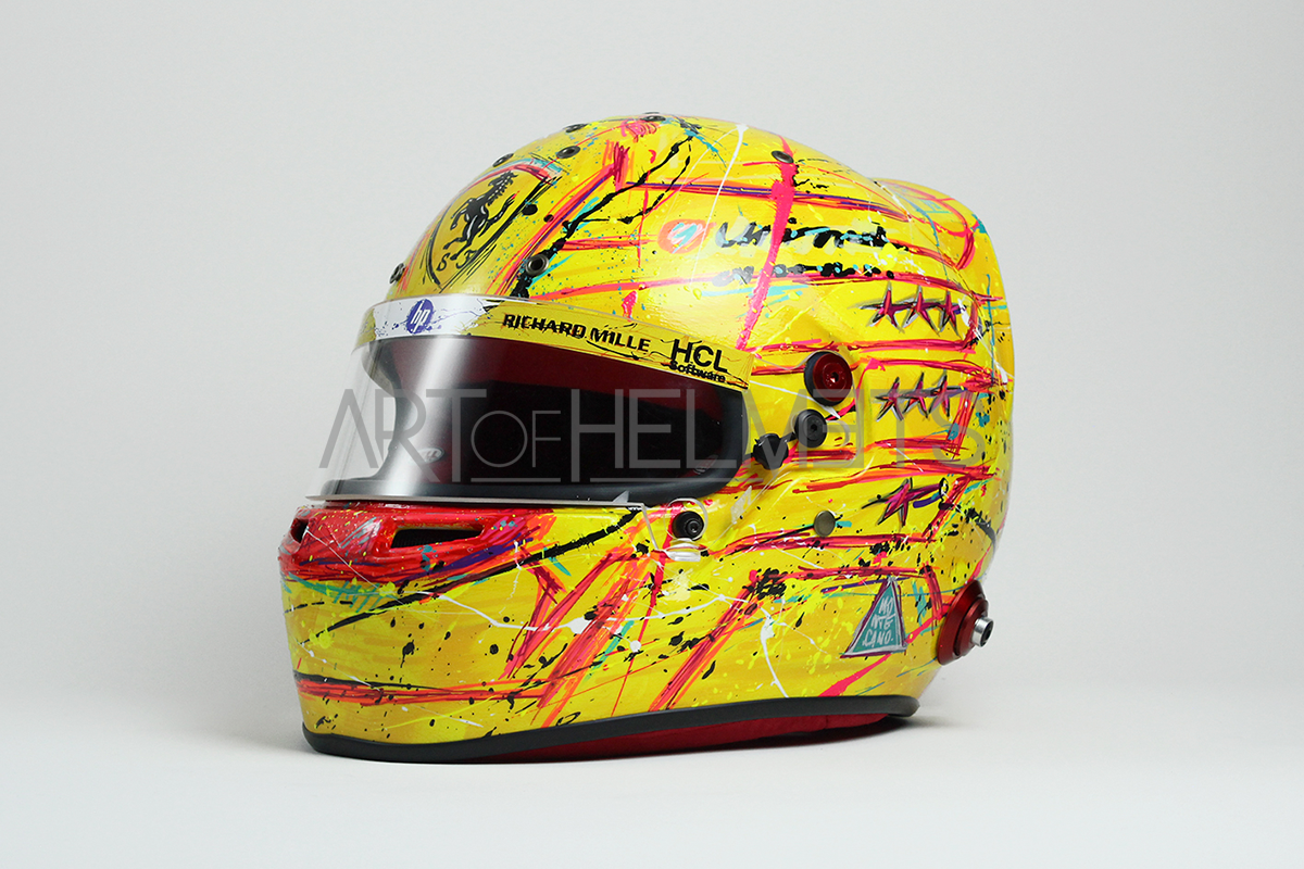 Lewis Hamilton 2025 Art Custom Full-Size 1:1 Replica Helmet by