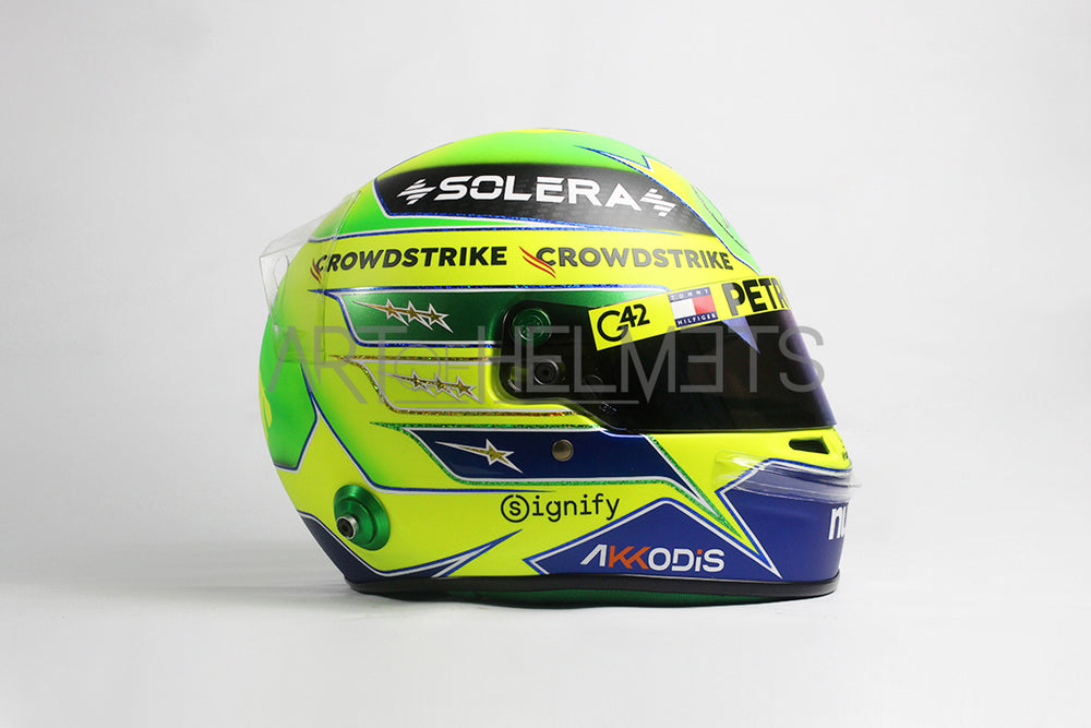 Lewis Hamilton 2024 F1 Brazilian GP Full-Size 1:1 Replica Helmet