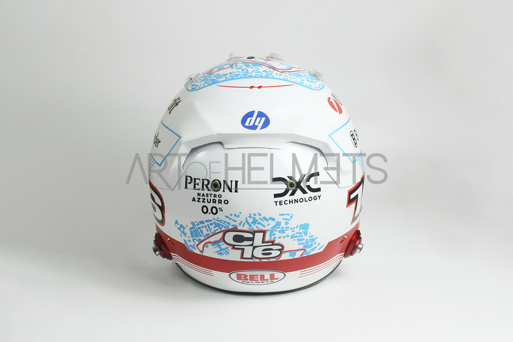 Charles Leclerc 2025 Monaco GP F1 Full-Size 1:1 Replica Helmet