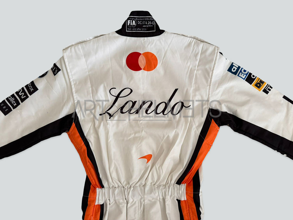 Lando Norris 2025 Monaco Grand Prix F1 Race Suit Replica