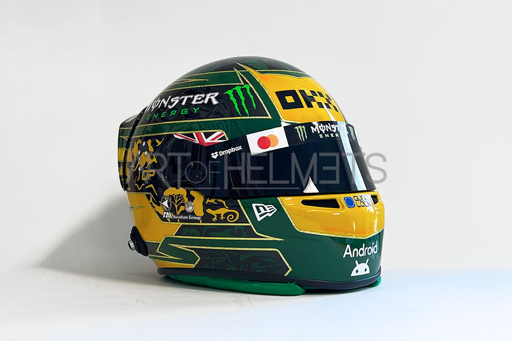 Oscar Piastri 2025 Australian GP F1 Full-Size 1:1 Replica Helmet