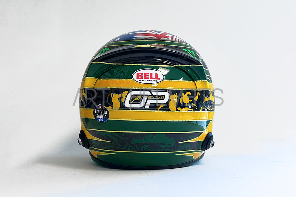 Oscar Piastri 2025 Australian GP F1 Full-Size 1:1 Replica Helmet