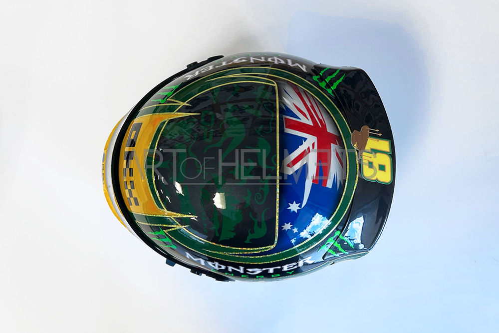 Oscar Piastri 2025 Australian GP F1 Full-Size 1:1 Replica Helmet