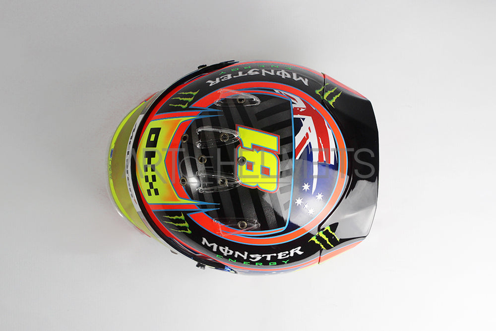 Oscar Piastri 2025 Regular Season F1 Full-Size 1:1 Replica Helmet