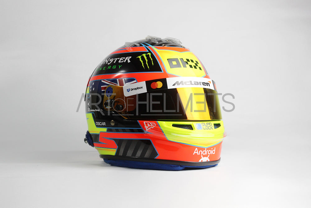 Oscar Piastri 2025 Regular Season F1 Full-Size 1:1 Replica Helmet